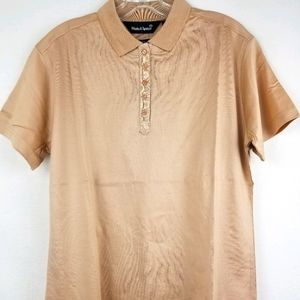 New Marks & Spencer Polo Golf Tennis Shirt Moisture Wicking Cotton Classic M